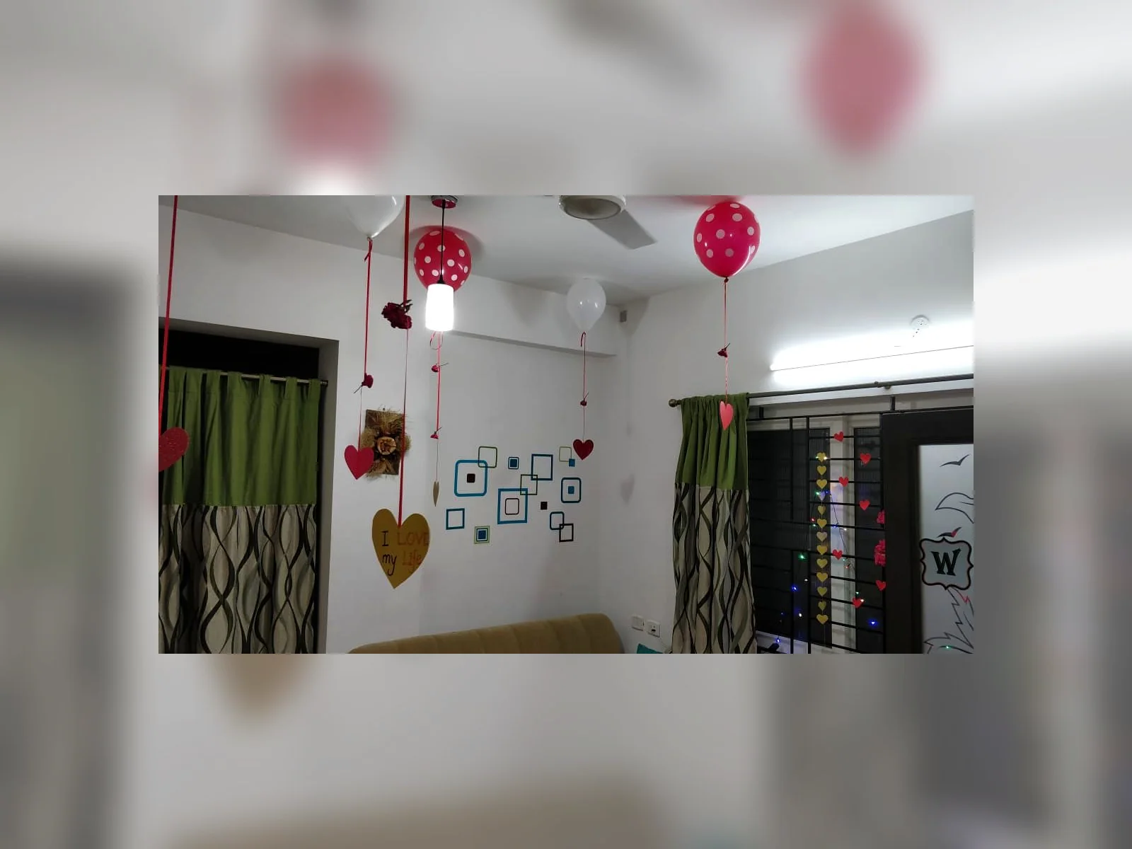 Floating Lantern Room Decor by Meraki Arts 53 - Customized Gifts portfolio for birthdays and anniversaries custom requests.