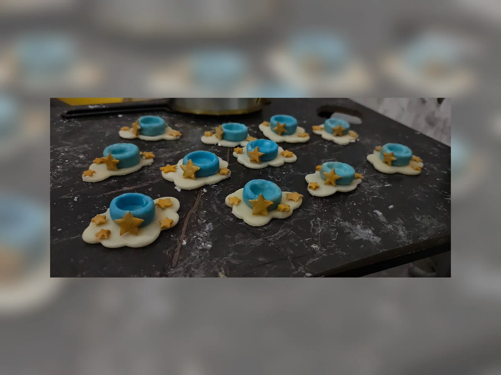 Moonlit Star Trinket Tray by Meraki Arts 53 - Lamasa portfolio for home decor and celebrations custom requests.