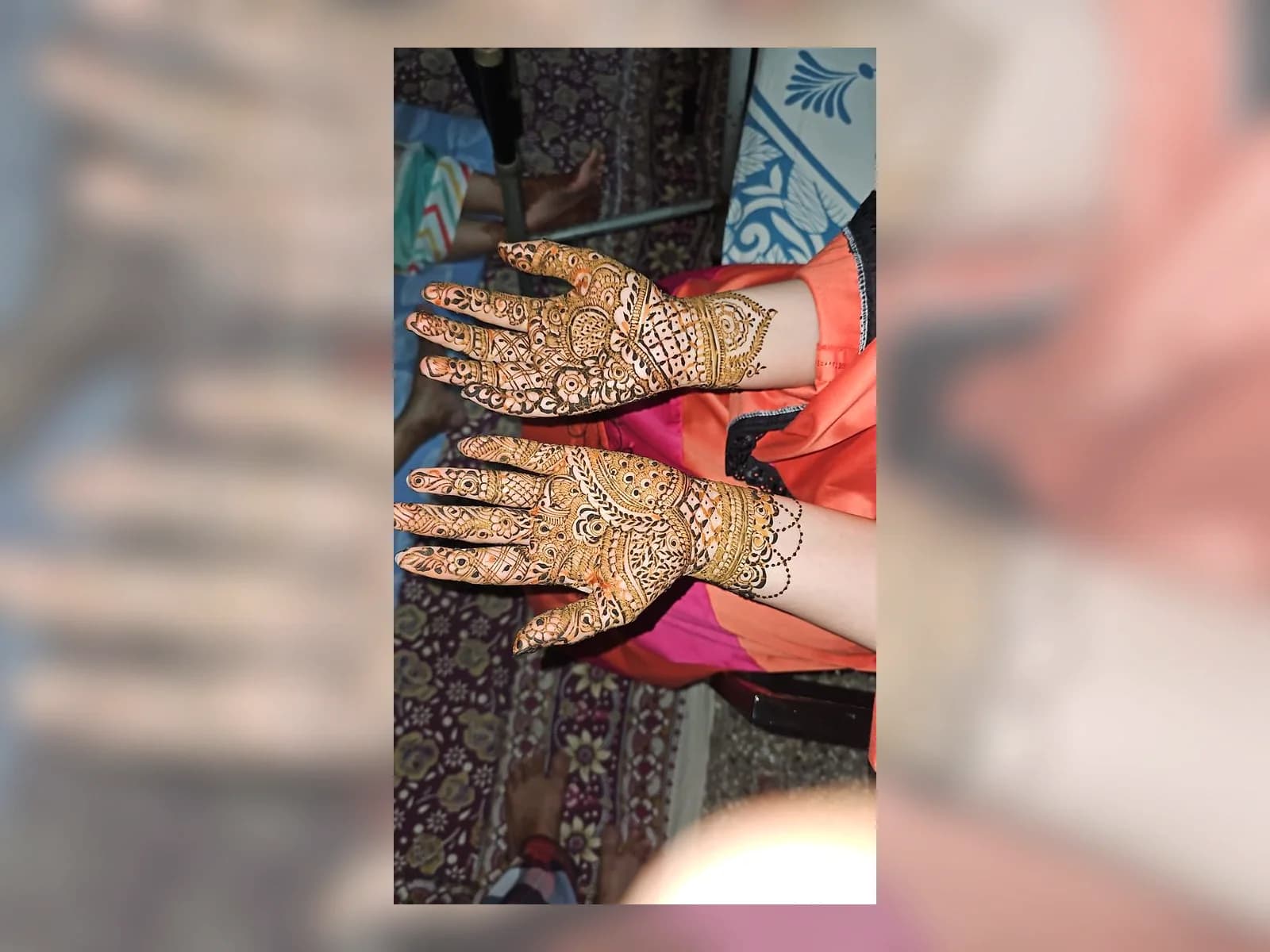 Intricate Mehendi Design 01