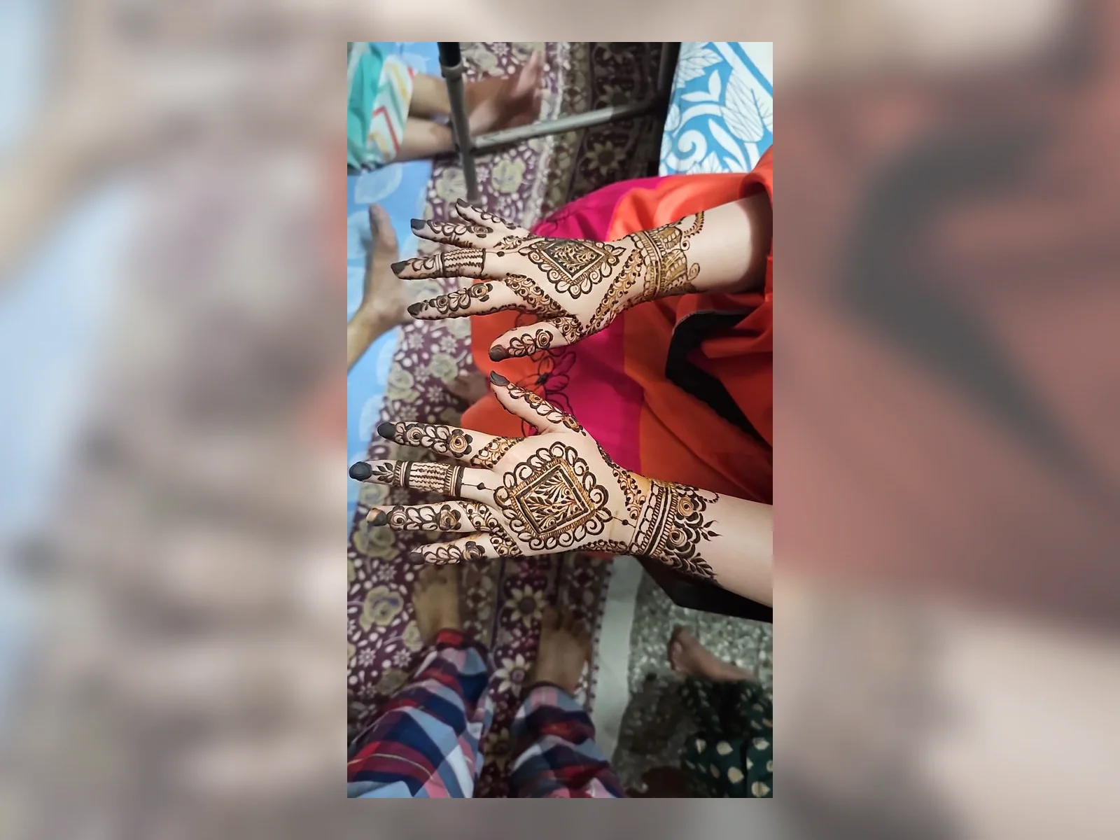 Intricate Mehendi Design 02 by Meraki Arts 53 - Mehendi portfolio for weddings and eid celebrations custom requests.