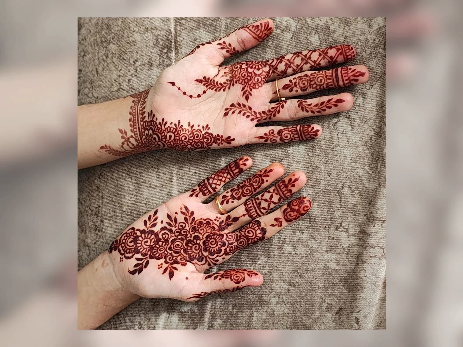 Intricate Mehendi Design 04 by Meraki Arts 53 - Mehendi portfolio for weddings and eid celebrations custom requests.