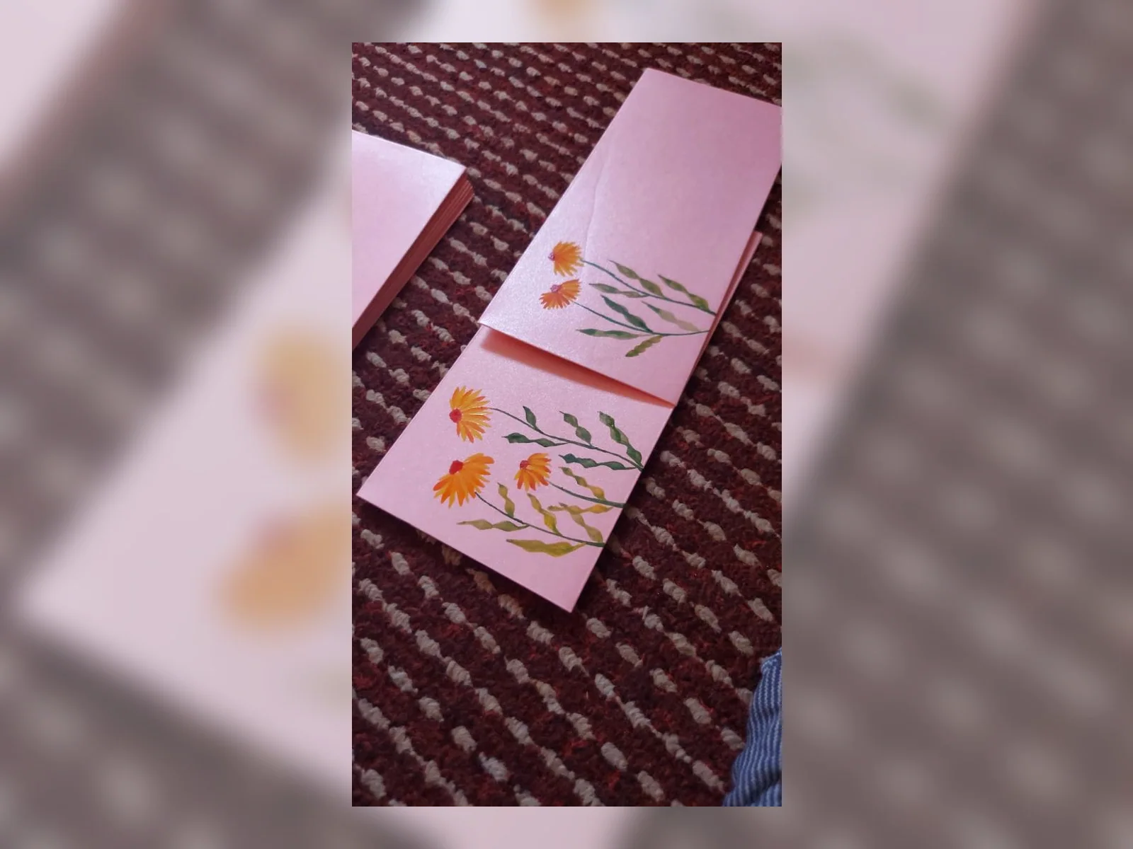 Sunlit Daisy Bookmark Trio by Meraki Arts 53 - Paintings portfolio for wall decor and personal gifts custom requests.